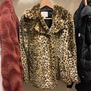 Leopard print coat by who what wear